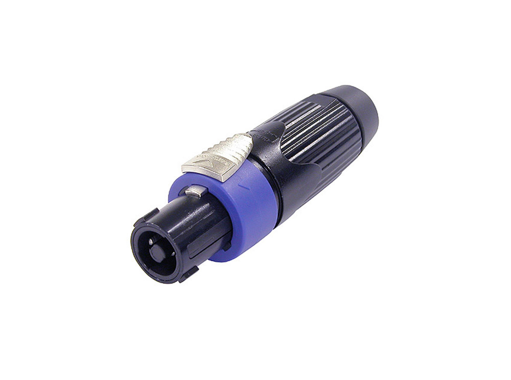 Neutrik 4-Pin Speakon Inline Connector, Black - NLT4MX-BAG - Neon  Production Supply
