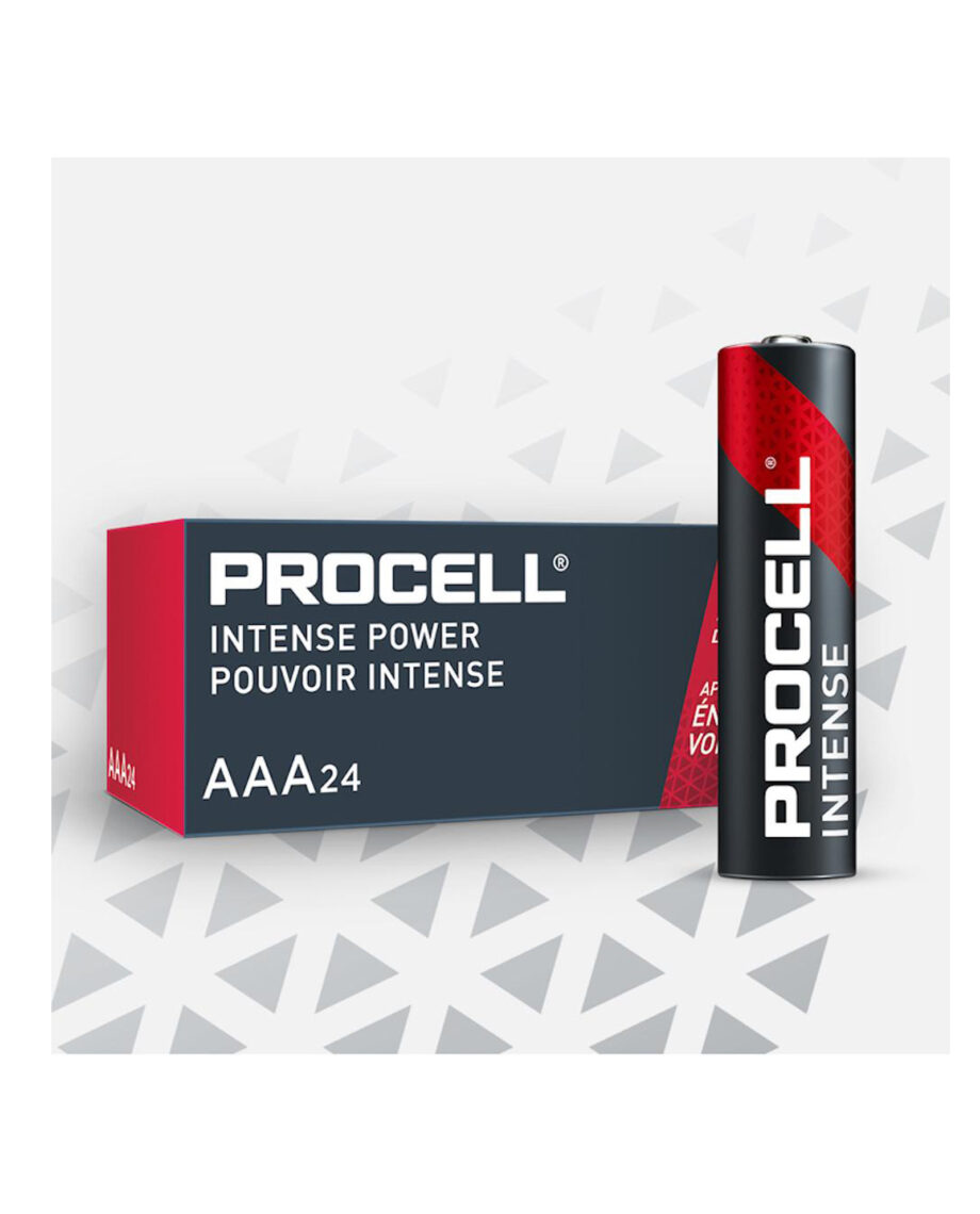 Duracell Procell Intense Power Px2400 Aaa Battery 1.5v Alkaline Box Of 24 1